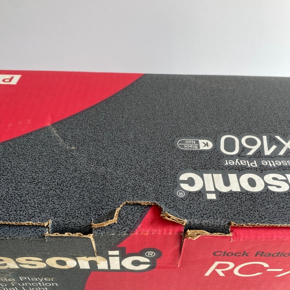Panasonic Portable Audio & Video Panasonic Rc6 Clock Radio Cassette